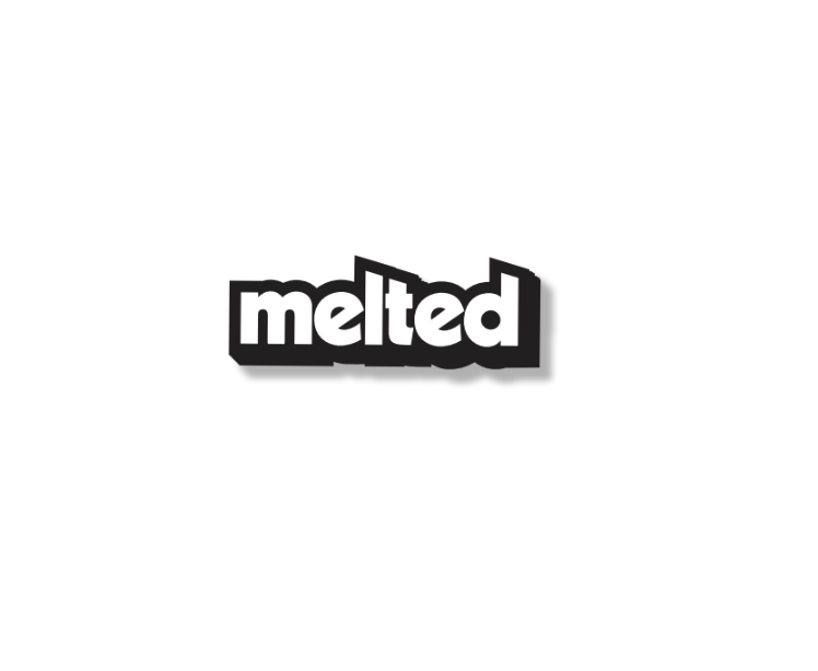 Melted Logo Pin