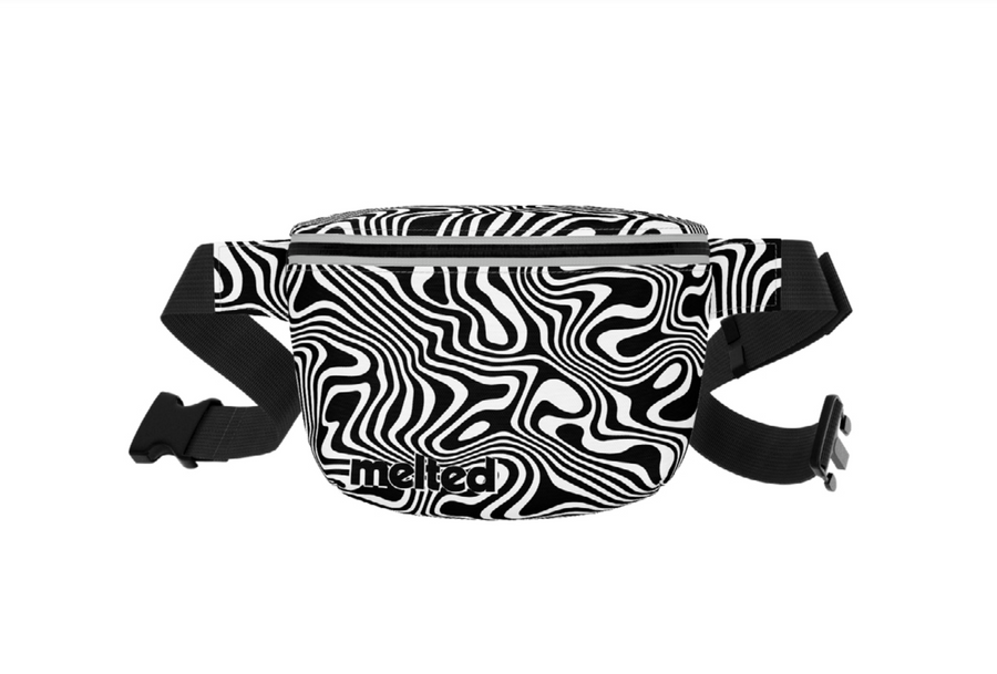 Melted Pattern Fanny Pack